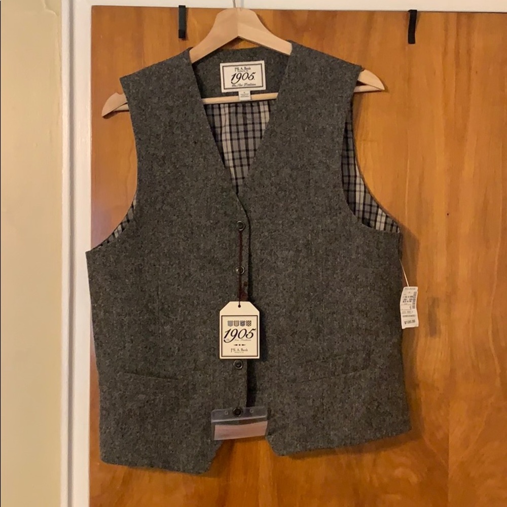 Wool suit Vest